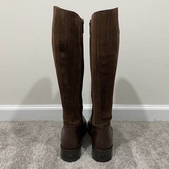 DUO Jeane Knee High Boots Women’s EU 39 / US 8 Brown Leather Riding Equestrian - Picture 8 of 13